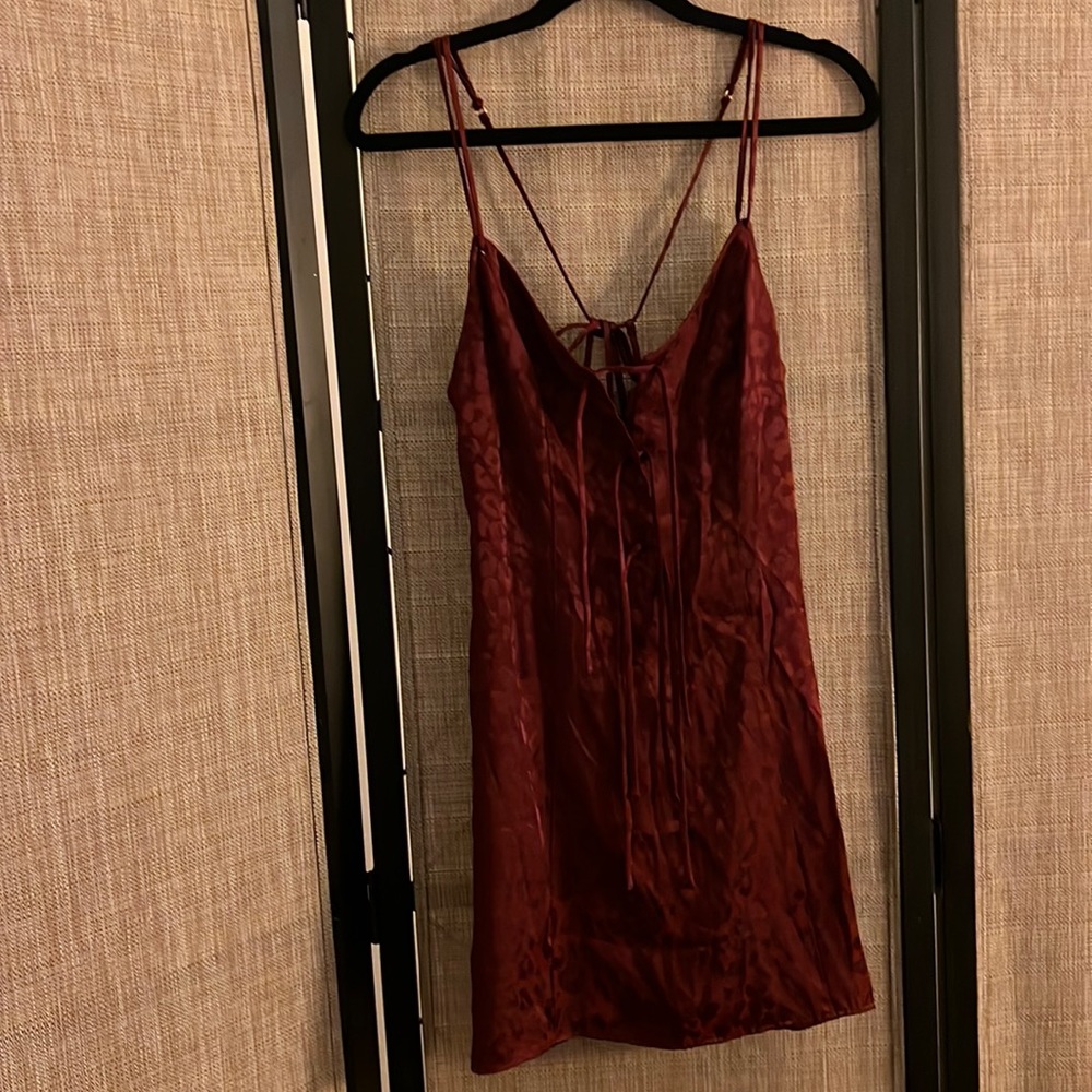 Free people satin dress
